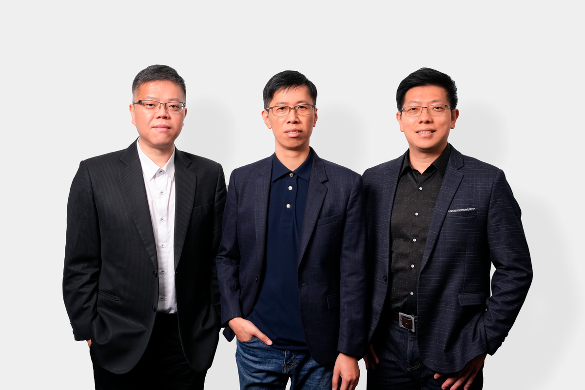 CyCraft Co-Founders (from left to right): Benson Wu (CEO), Jeremy Chiu (CTO), and PK Tsung (CISO) are leading the mission to build the world’s most advanced AI security platform.