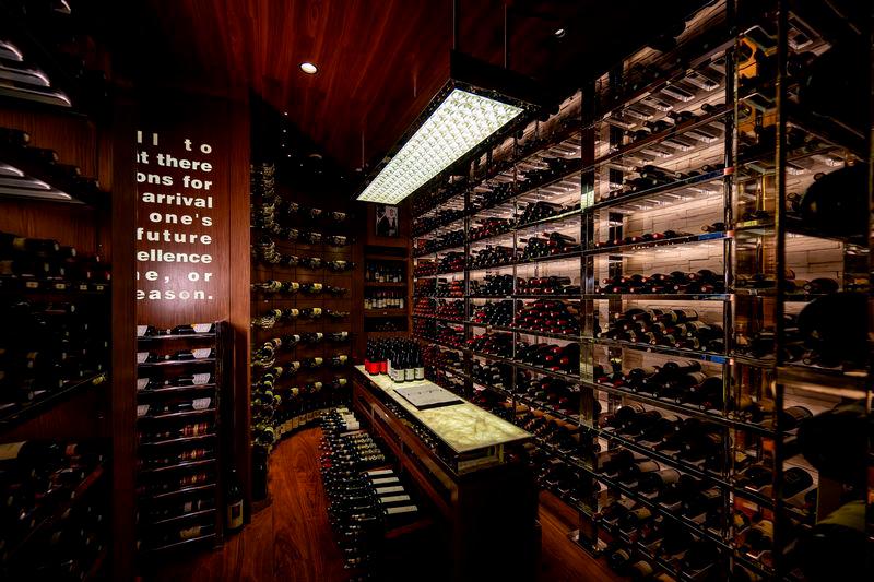 $!The restaurant’s award-winning wine list has a deep collection of fine wines expertly curated by the restaurant’s seasoned sommelier.