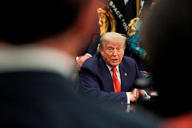 - U.S. President Donald Trump speaks in the Oval Office at the White House in Washington D.C., June 27, 2025. REUTERS/Ken Cedeno