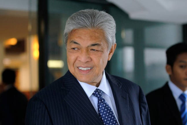 Deputy Prime Minister Datuk Seri Dr Ahmad Zahid Hamidi. - BERNAMApix