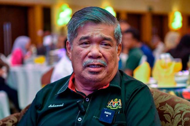 Agriculture and Food Security Minister, Datuk Seri Mohamad Sabu. - BERNAMApix