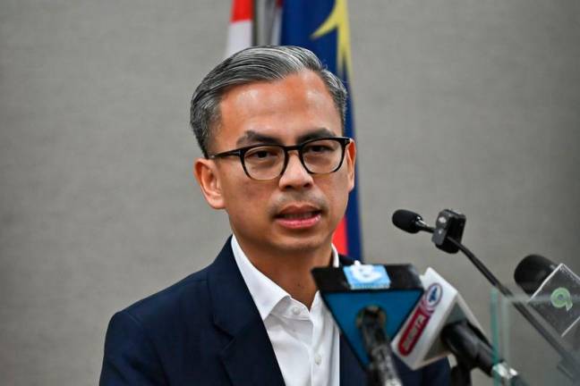 Menteri Komunikasi Datuk Fahmi Fadzil - fotoBERNAMA