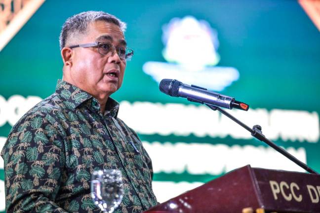 National Unity Minister Aaron Ago Dagang - BERNAMApix