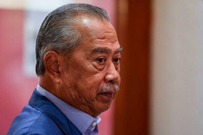 Former Prime Minister Tan Seri Muhyiddin Yassin - BERNAMApix