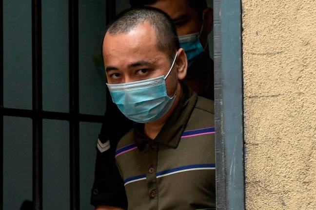 Former Bersatu Youth Chief Adam Asmuni. - BERNAMApix