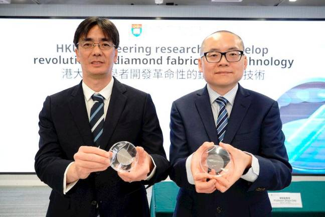 HKU engineering researchers develop revolutionary diamond fabrication technology