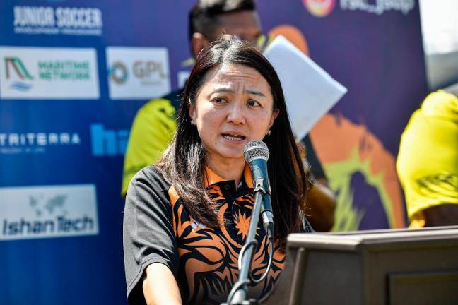 Youth and Sports Minister, Hannah Yeoh. - BERNAMApix