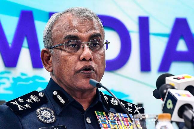 Bukit Aman Director of Commercial Crime Investigation Department (JSJK) Datuk Seri Ramli Mohamed Yoosuf. - BERNAMApix