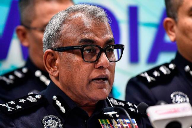 Bukit Aman Commercial Crime Investigation Department director, Datuk Seri Ramli Mohamed Yoosuf. - BERNAMApix