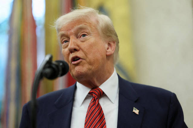 Presiden Amerika Syarikat (AS) Donald Trump. - REUTERSpix