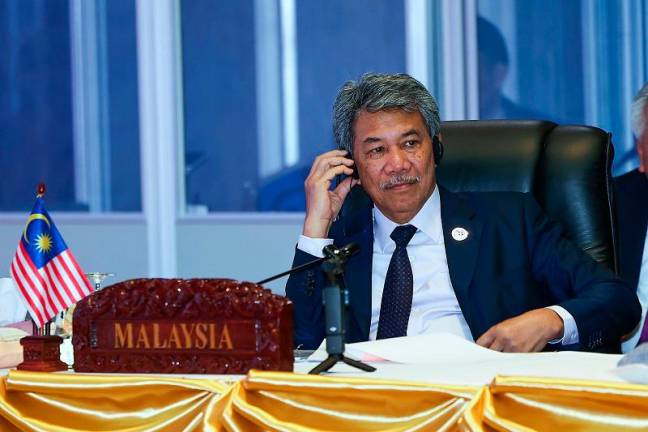 Malaysia’s Foreign Minister, Datuk Seri Mohamad Hasan. - BERNAMApix