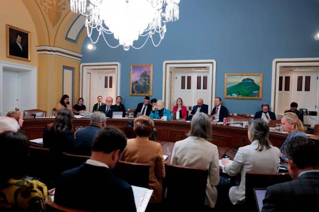 WASHINGTON, DC - MAY 21: Chair of the House Rules Committee Rep. Virginia Foxx (R-NC) presides during a House Rules Committee meeting on the One, Big, Beautiful Bill Act at the U.S. Capitol on May 21, 2025 in Washington, DC. The House Rules Committee has met for over twelve hours to debate President Trump’s tax and economic reform package as House Republicans attempt to bring the bill to the floor later this week for a vote. - Anna Moneymaker/Getty Images/AFP
