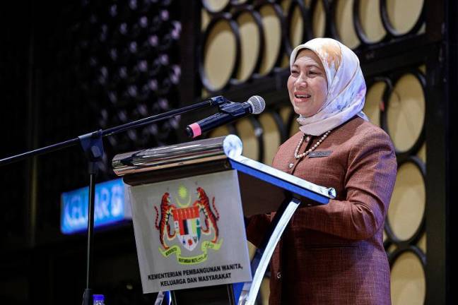 Women, Family and Community Development Minister, Datuk Seri Nancy Shukri. - BERNAMApix