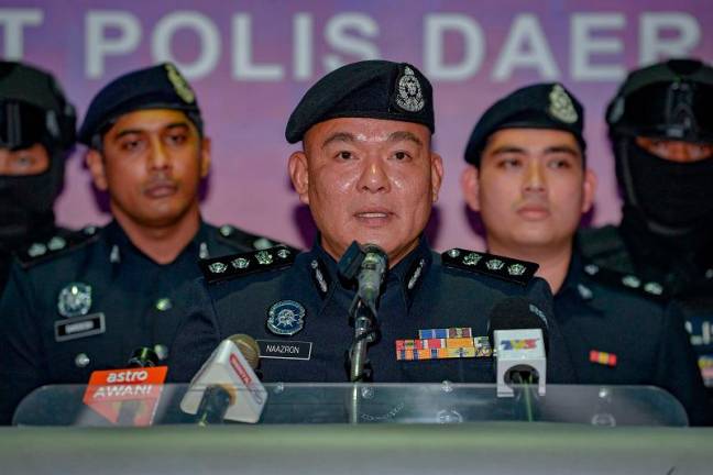 Kajang police chief, ACP Naazron Abdul Yusof. - BERNAMApix