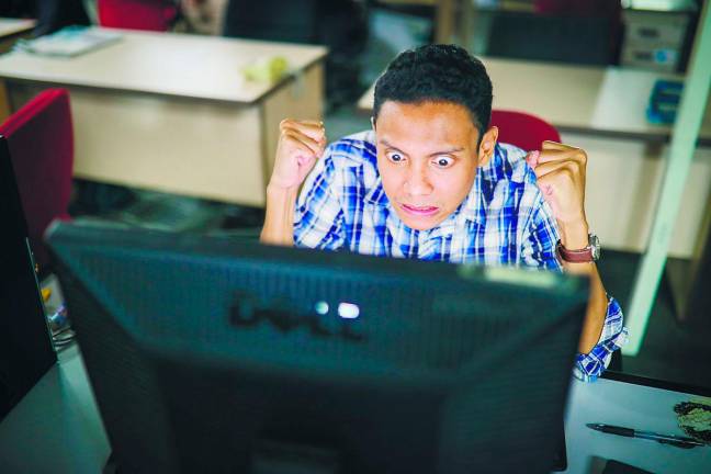 The anonymity of online platforms enables people to lash out without accountability, says Mohamad Naqiuddin. – ADAM AMIR HAMZAH/THESUN