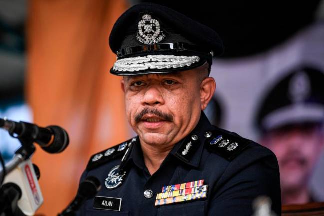Subang Jaya district police chief, ACP Wan Azlan Wan Mamat. - BERNAMAPIX