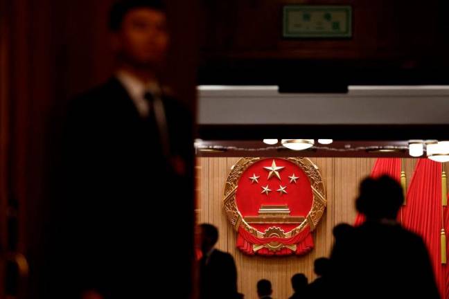 For represemtational purposes - China Parliament. REUTERSpix