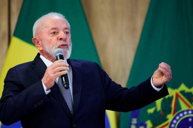 Brazil’s President Luiz Inacio Lula da Silva speaks during a meeting to announce the submission of a bill to expand income tax exemptions to the National Congress at the Planalto Palace in Brasilia, Brazil, REUTERSpix