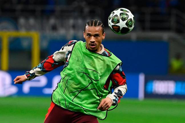 Bayern Munich attacker, Leroy Sane. - AFPpix