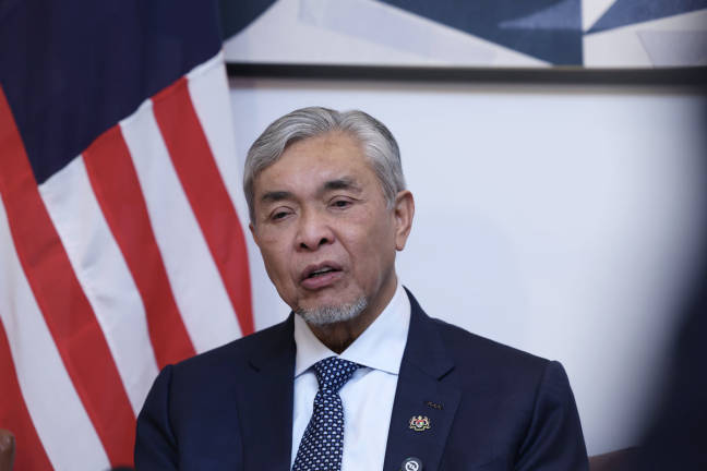 Deputy Prime Minister Datuk Seri Dr Ahmad Zahid Hamidi at at a press conference following the launch of Visit Malaysia 2026 (VM2026) here on Tuesday. - BERNAMApix