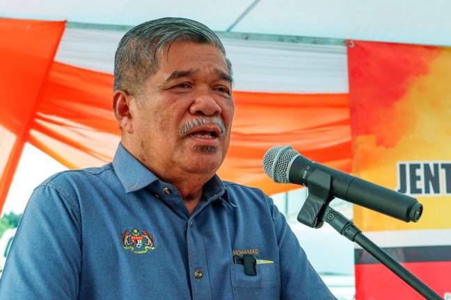 Agriculture and Food Security Minister, Datuk Seri Mohamad Sabu. - BERNAMApix