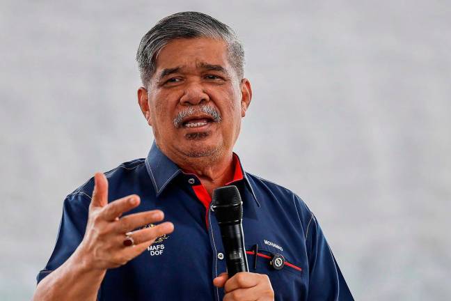 Agriculture and Food Security Minister, Datuk Seri Mohamad Sabu. - BERNAMApix