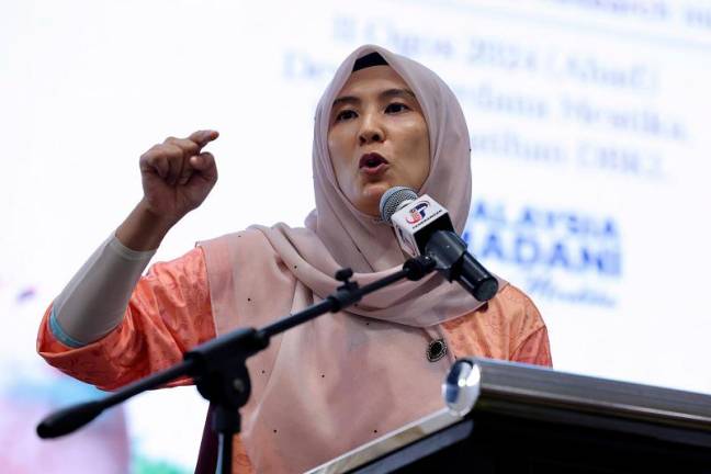 MAHAR advisor Nurul Izzah Anwar. - BERNAMApix