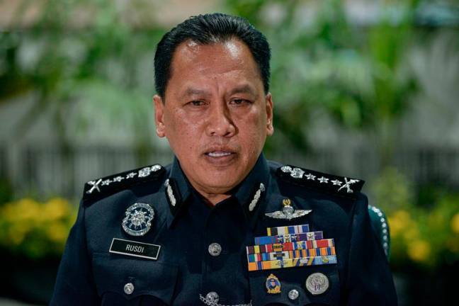 Kuala Lumpur police chief Datuk Rusdi Mohd Isa. - BERNAMApix