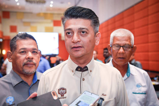 Malaysian Fisheries Development Authority (LKIM) chairman Muhammad Faiz Fadzil. - BERNAMApix
