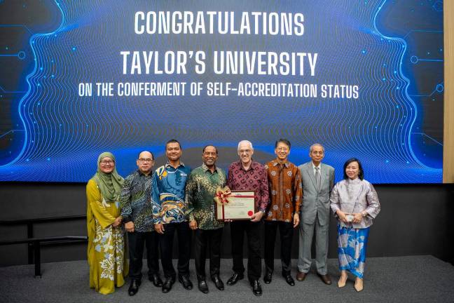 Taylor’s University awarded prestigious Self-Accreditation Status from MQA