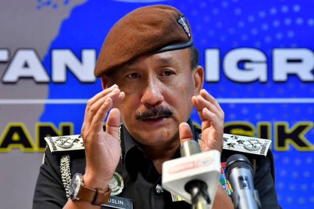 Ketua Pengarah Imigresen, Datuk Ruslin Jusoh. - fotoBERNAMA