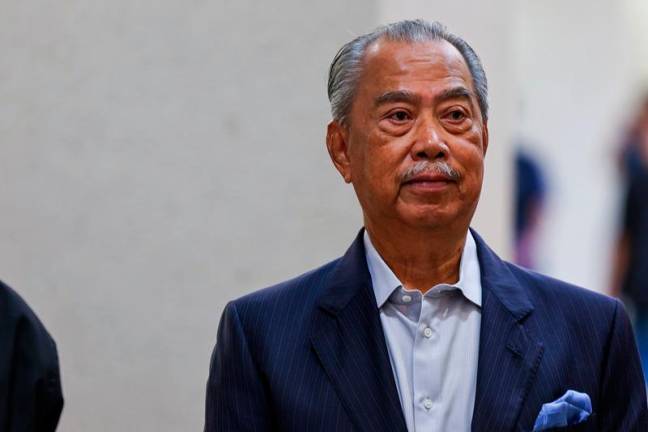 Bekas Perdana Menteri, Tan Sri Muhyiddin Yassin. - fotoBERNAMA