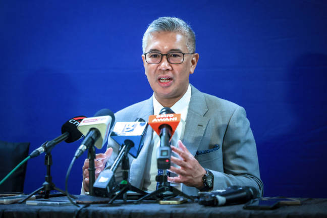 Investment, Trade and Industry Minister Tengku Datuk Seri Zafrul Tengku Abdul Aziz at the ASEAN Economic Community (AEC) Strategic Plan 2026–2030, here today. - BERNAMApix