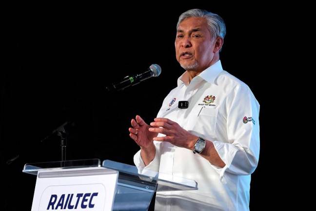 Deputy Prime Minister, Datuk Seri Dr Ahmad Zahid Hamidi. - BERNAMApix