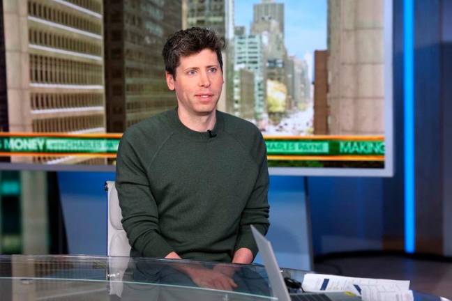 OpenAI CEO Sam Altman visits “Making Money With Charles Payne” at Fox Business Network Studios on December 04, 2024 in New York City. - Mike Coppola/Getty Images/AFP