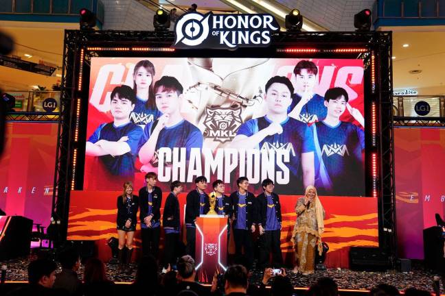Nova Esports are the champions of the first MY Honor of Kings League!