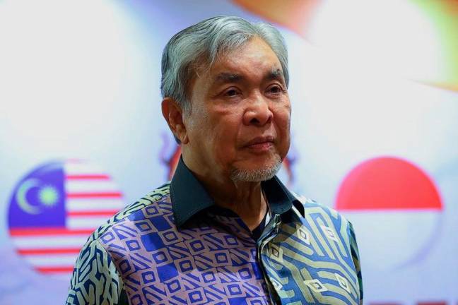 Deputy Prime Minister Datuk Seri Dr Ahmad Zahid Hamidi - BERNAMApix