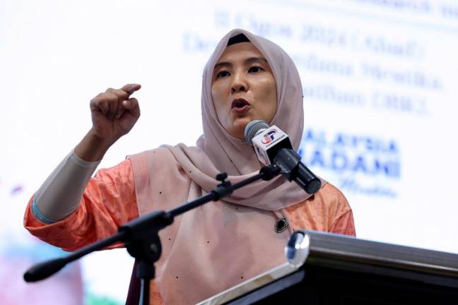 PKR vice-president, Nurul Izzah Anwar. - BERNAMApix