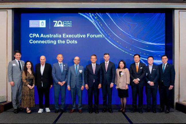 CPA Australia organizes the Executive Forum to mark its 70th anniversary in Hong Kong