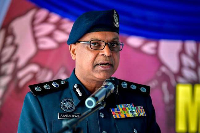 Serdang district police chief, ACP A.A Anbalagan. - BERNAMApix