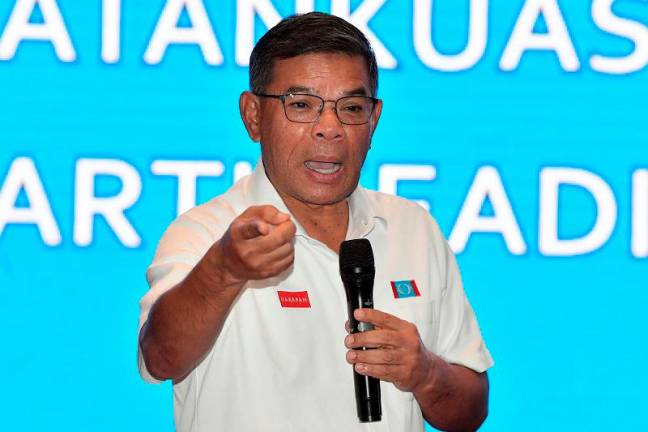 Home Minister and former PKR secretary-general, Datuk Seri Saifuddin Nasution Ismail. - BERNAMApix
