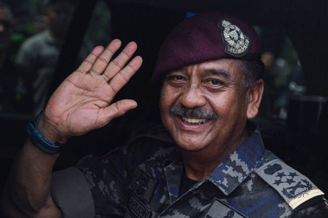 Inspector General of Police (IGP) Razarudin Husain. - BERNAMApix
