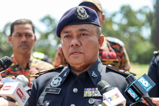 Bentong police chief, Supt Zaiham Mohd Kahar - BERNAMApix