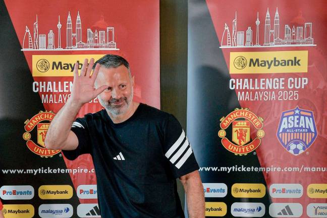 Ryan Giggs. – BERNAMAPIX