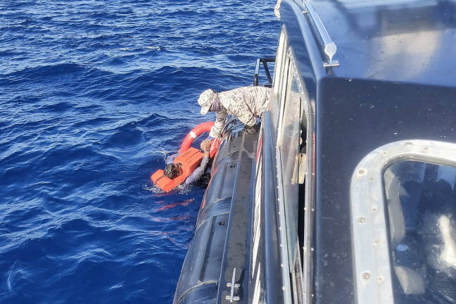 Pix for representational purposes. - This handout photo taken on May 1, 2023 and released by the Malaysian Maritime Enforcement Agency on May 2, 2023.