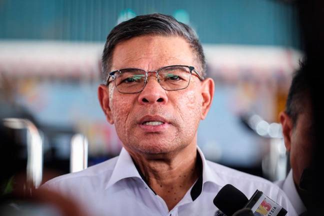 Home Minister, Datuk Seri Saifuddin Nasution Ismail. - BERNAMApix