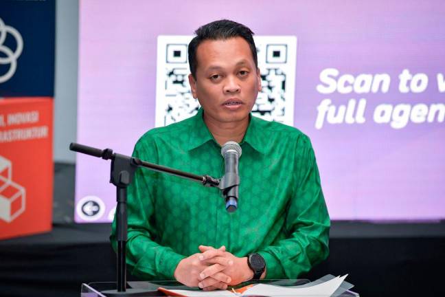 Natural Resources and Environmental Sustainability Minister Nik Nazmi Nik Ahmad - BERNAMApix