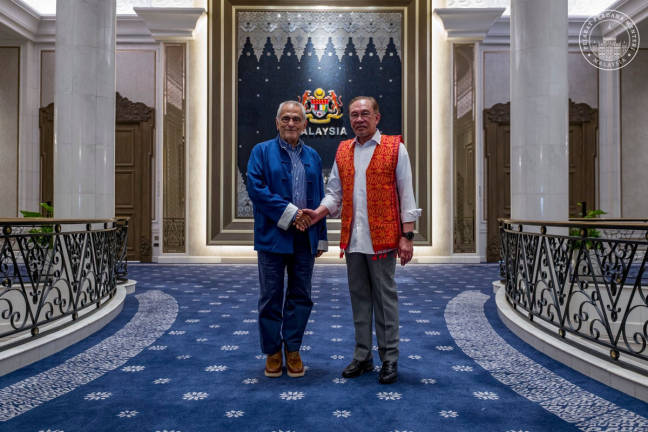 Prime Minister Datuk Seri Anwar Ibrahim has visited Timor-Leste President, Dr. Jose Ramos-Horta in Putrajaya. 18 June 2025. (Credit - Anwar Ibrahim / Facebook)