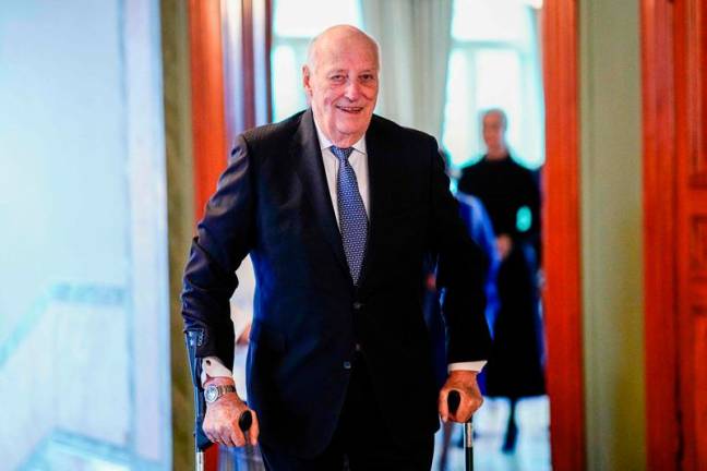 King Harald V of Norway - Photo by Cornelius Poppe / NTB / AFP