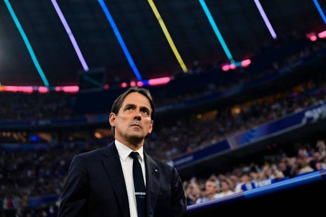 Inter Milan coach, Simone Inzaghi. - AFPpix